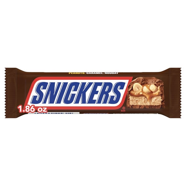 Candy, Chocolate & Gum SNICKERS Full Size Chocolate Candy Bar Bar hero