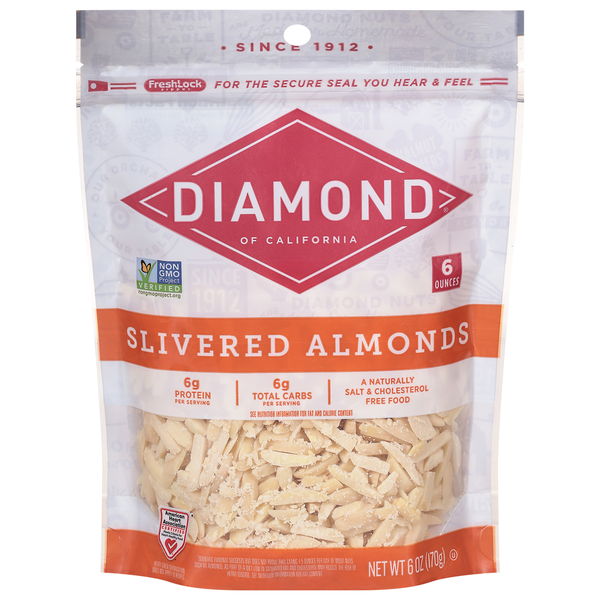 Baking Supplies & Decor Diamond Almonds, Slivered hero