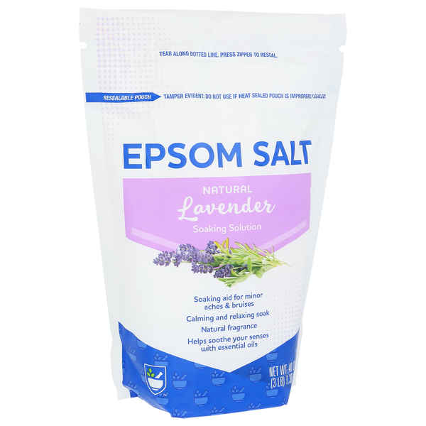 Body Lotions & Soap Rite Aid Natural Epsom Salt, Lavender Scent, 3Lb hero