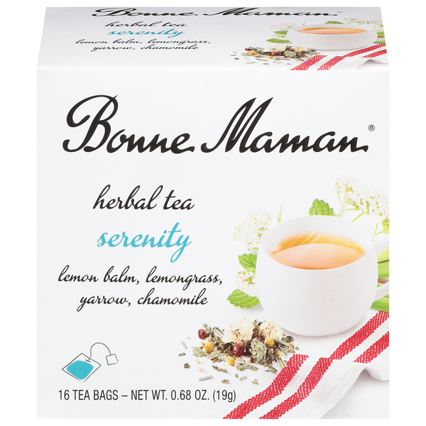 Tea Bonne Maman Herbal Tea, Serenity, 16 Tea Bags hero