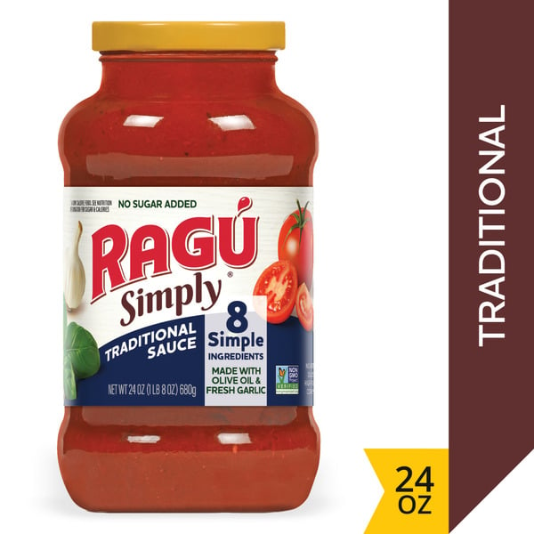 Pasta Sauce Ragu Simply Traditional Pasta Sauce hero