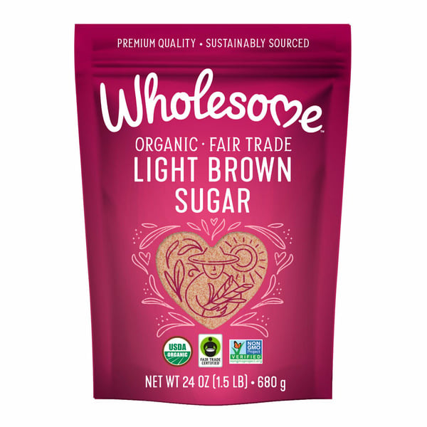 Baking Ingredients Wholesome Light Brown Sugar hero