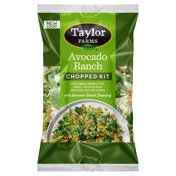 Fresh Vegetables Taylor Farms Avocado Ranch Chopped Salad Kit hero