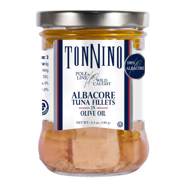 Canned Meat & Seafood Tonnino Albacore Tuna fillet in Olive Oil hero