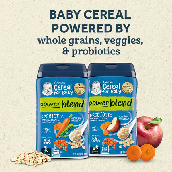 Gerber probiotic shops cereal