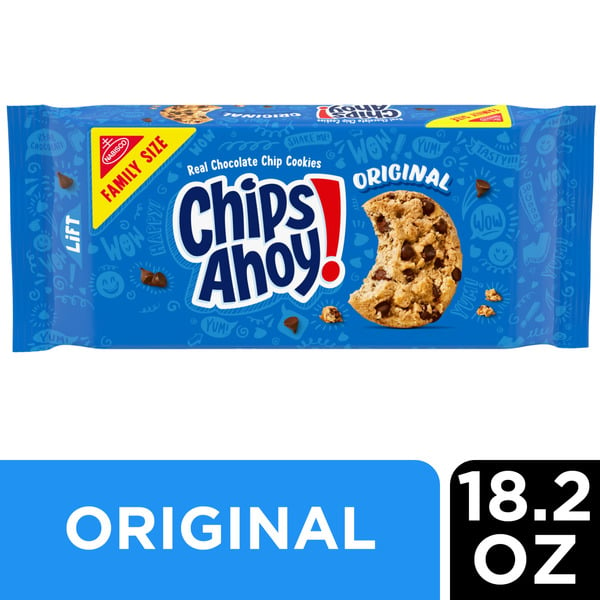 Packaged Cookies Chips Ahoy! Original Chocolate Chip Cookies, Family Size hero