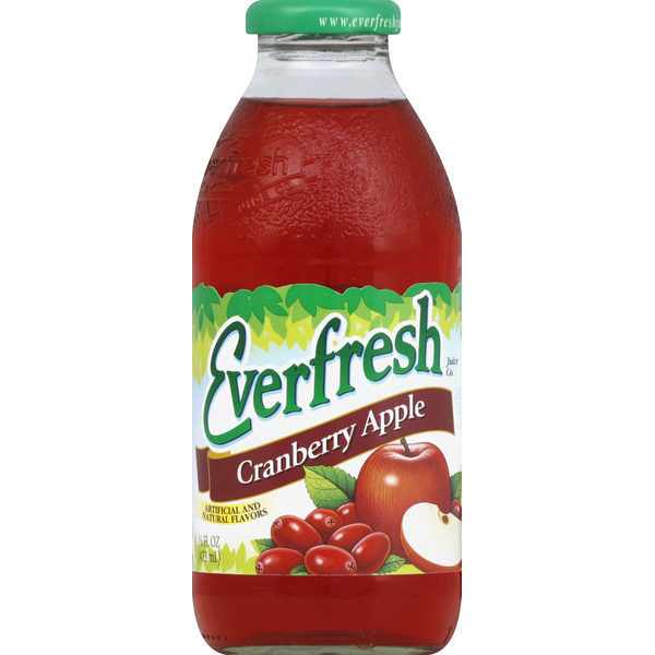 Juice & Nectars Everfresh Juice Co. Juice Blend Cocktail, Cranberry Apple hero