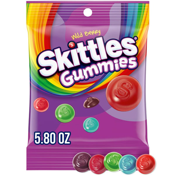 Candy & Chocolate Skittles Wild Berry Gummy Candy hero