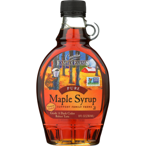 Honeys, Syrups & Nectars Coombs Family Farms Maple Syrup hero