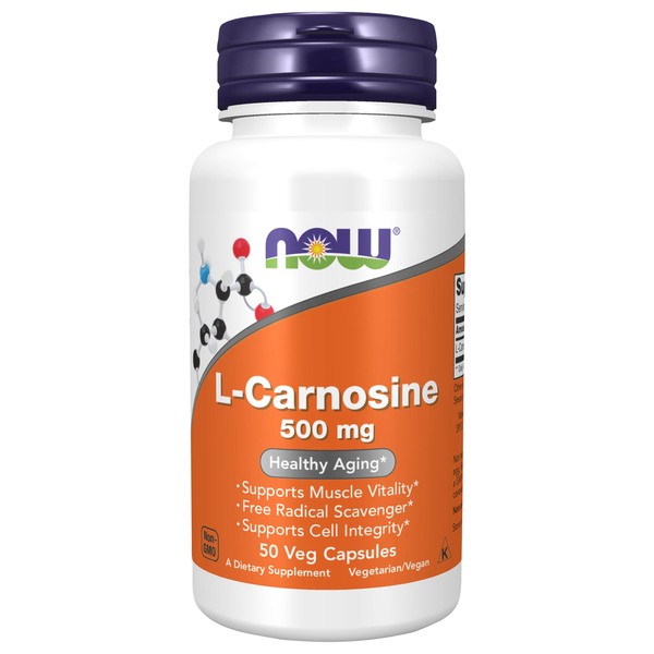 Amino Acids NOW L Carnosine 500 mg hero