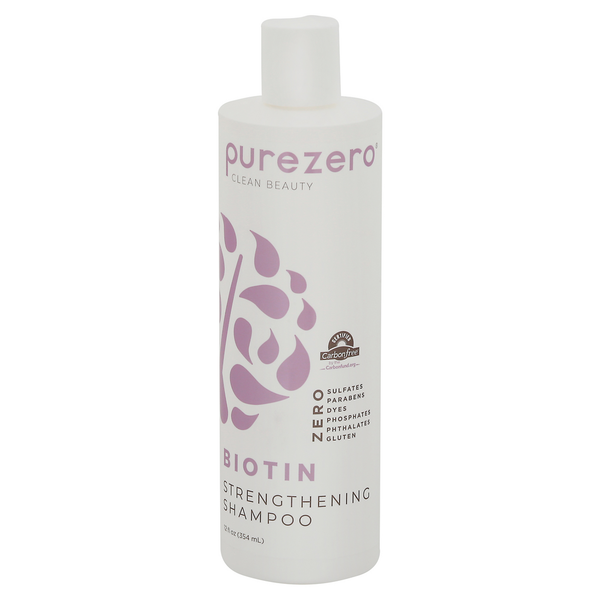 Hair Care Purezero Shampoo, Strengthening, Biotin hero