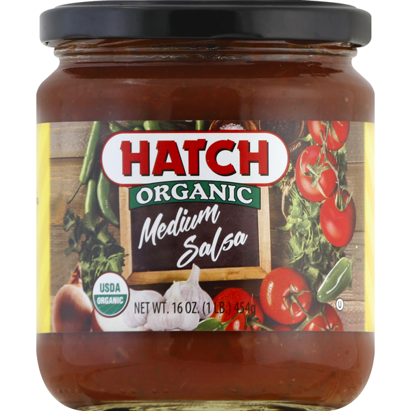 Preserved Dips & Spreads HATCH Salsa, Organic, Medium hero