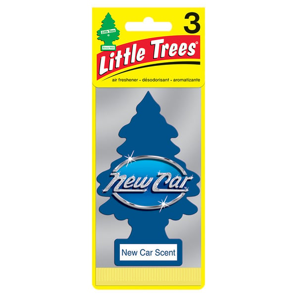 Auto Accessories Little Trees Car Air Freshener, Hanging Tree, New Car Scent hero