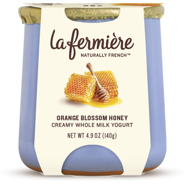 Yogurt/Kefir La Fermière Yogurt Orange Blossom Honey hero