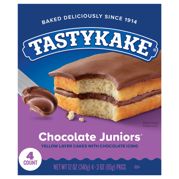 Breakfast Breads, Donuts & More Tastykake Chocolate Juniors hero