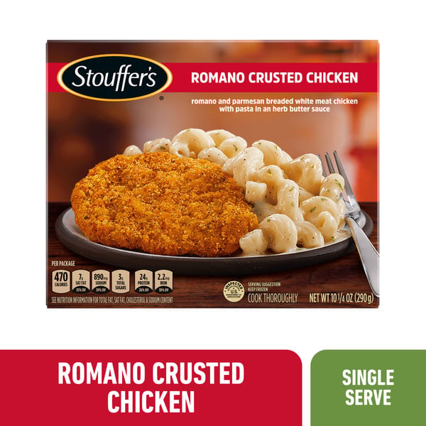 Frozen Meals Stouffer's Romano Crusted Chicken Frozen Dinner hero