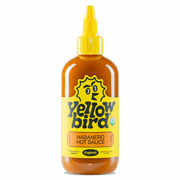 Marinades & Meat Preparation Yellowbird Organic Habanero Hot Sauce hero