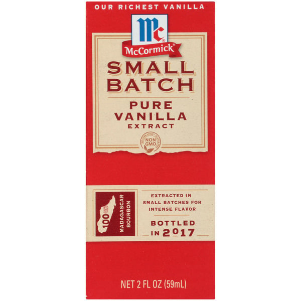 Baking Supplies & Decor McCormick® Small Batch Pure Vanilla Extract hero