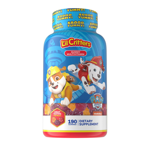 Vitamins & Supplements L’il Critters Gummy Vites L’Il Critters Paw Patrol Gummy Vites Daily Gummy Multivitamin For Kids hero