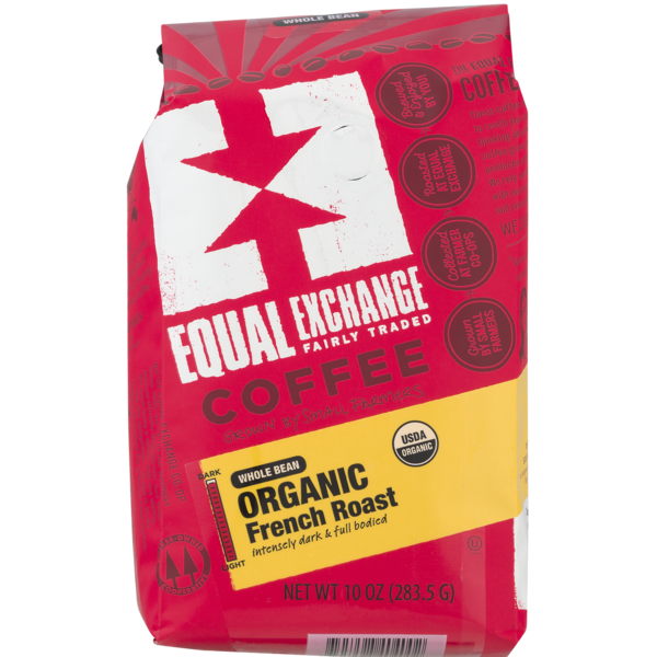 Coffee Equal Exchange Organic Whole Bean Coffee French Roast hero