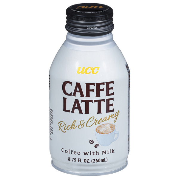 Coffee UCC Caffe Latte, Rich & Creamy hero