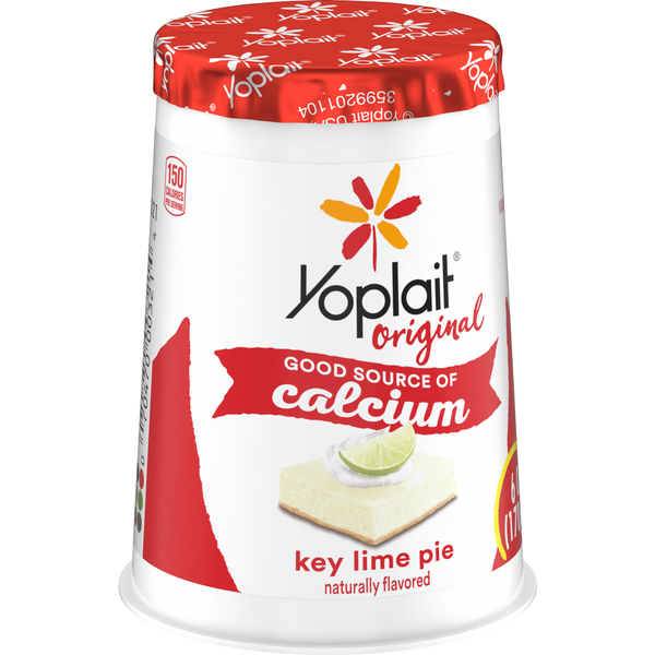 Yogurt Yoplait Original Low Fat Key Lime Pie Yogurt Cup hero