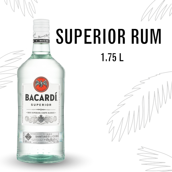 Spirits Bacardí® Superior Puerto Rican Rum hero