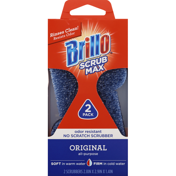 Cleaning Products Brillo Scrub Max hero