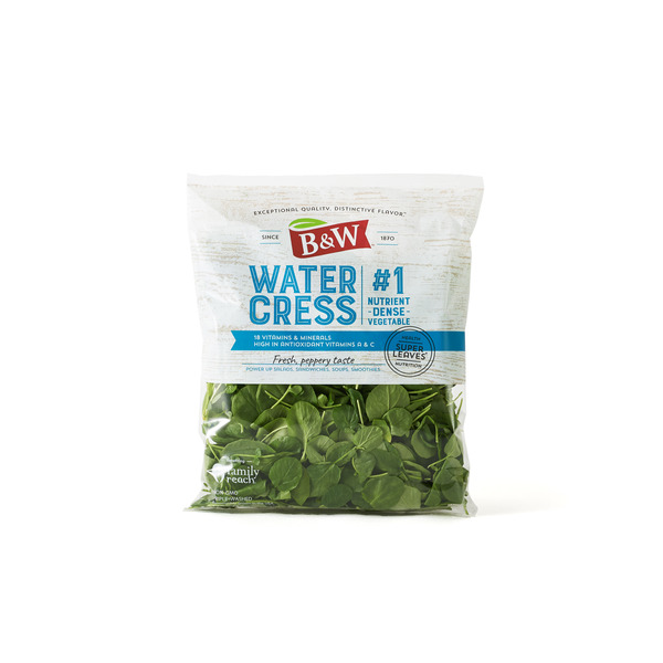 Fresh Herbs B&W Quality Growers Watercress hero