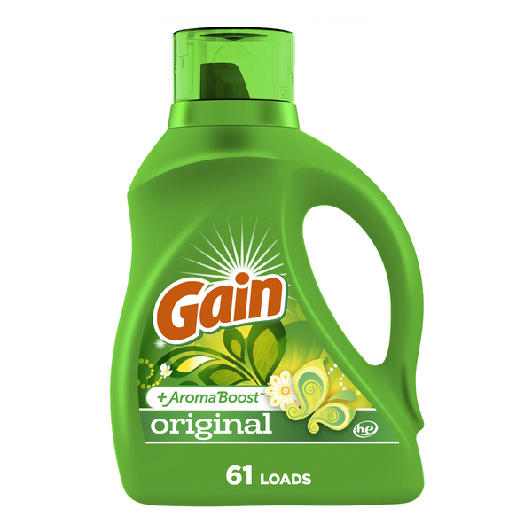 Laundry Gain Liquid Laundry Detergent, Original, 61 Loads hero