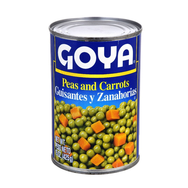 Frozen Vegetables Goya Peas and Carrots hero