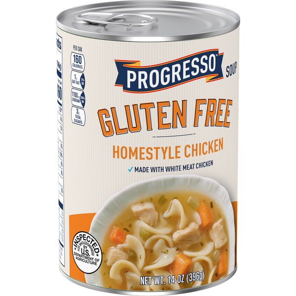 Soup, Broth & Bouillon Progresso Gluten Free Homestyle Chicken Soup hero