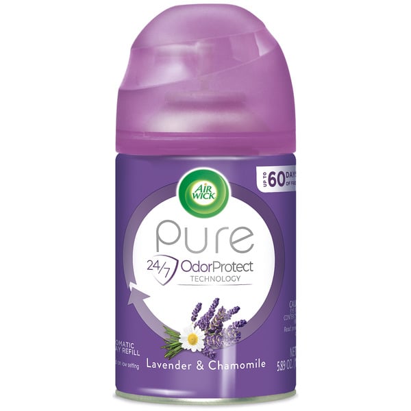 Air Fresheners & Candles Air Wick® Automatic Air Freshener Spray Refill, Lavender & Chamomile hero