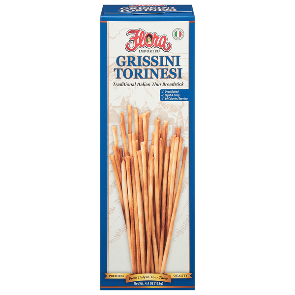 Crackers Flora Fine Foods Grissini Torinesi hero