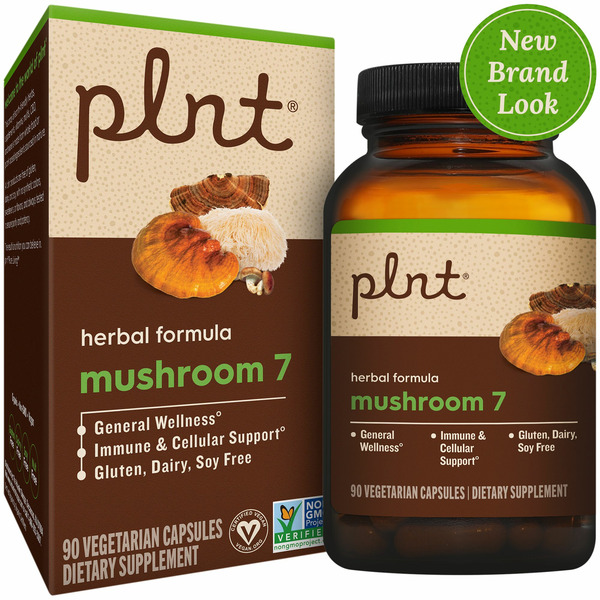 Plnt Mushroom 7 Multivitamin Capsules hero