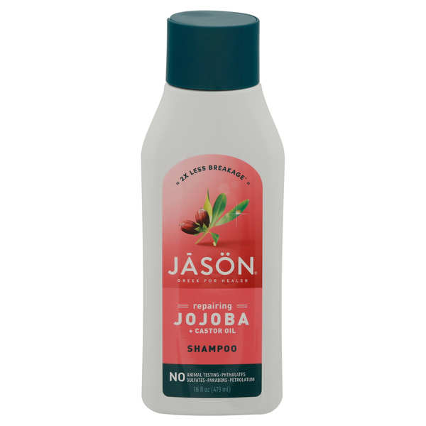 Hair Care JĀSÖN Shampoo, Jojoba + Castor Oil, Repairing hero