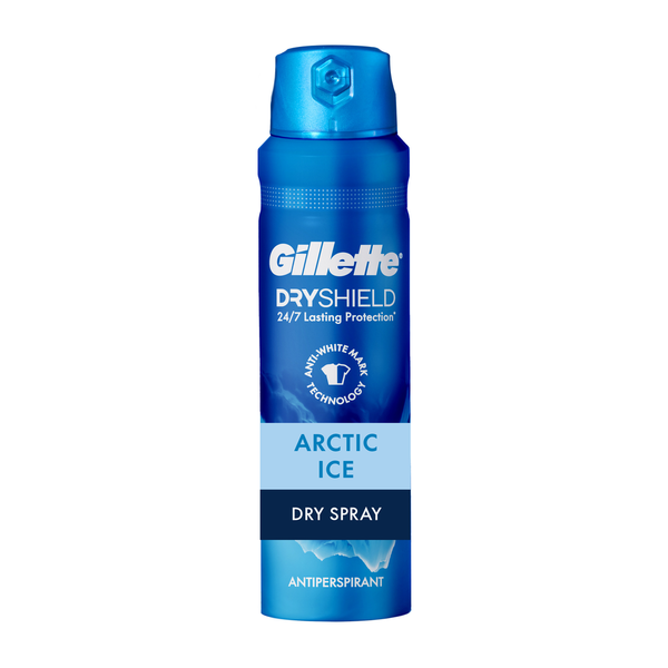 Deodorants Gillette Dry Spray Arctic Ice hero