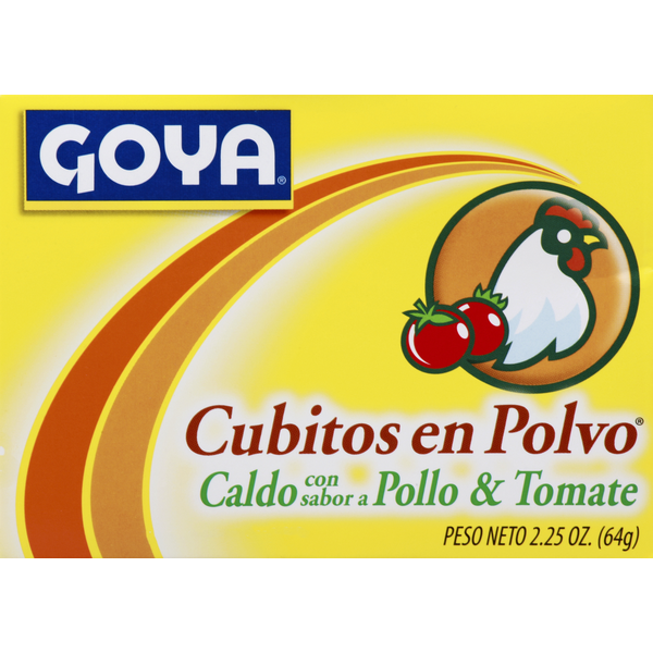 Soup, Broth & Bouillon Goya Bouillon, Chicken & Tomato Flavored, Powdered hero