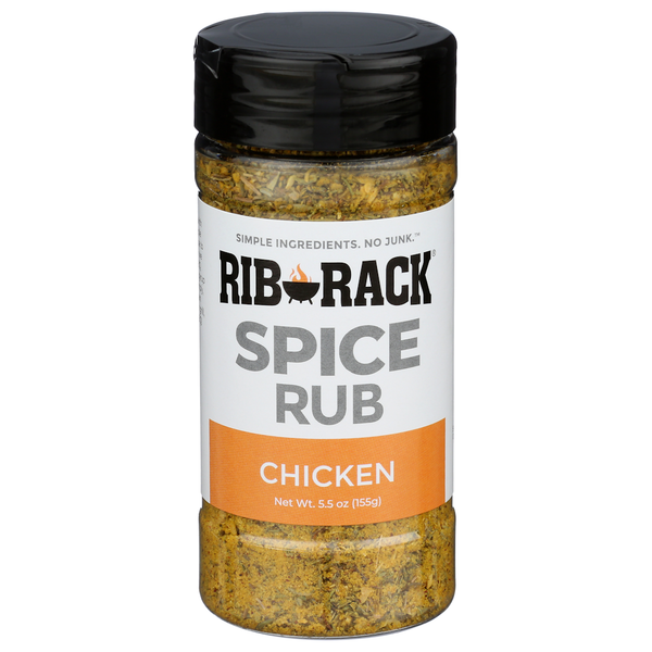 Marinades & Meat Preparation Rib Rack Chicken Spice Rub hero