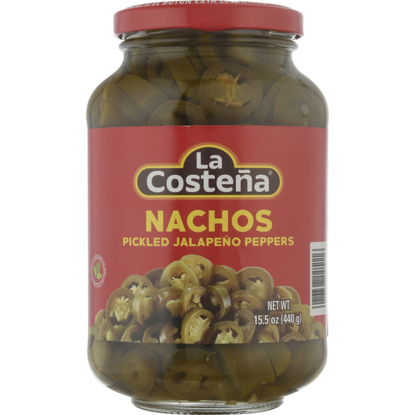 Latino Foods La Costeña Pickled Jalapeno Peppers, Nachos hero