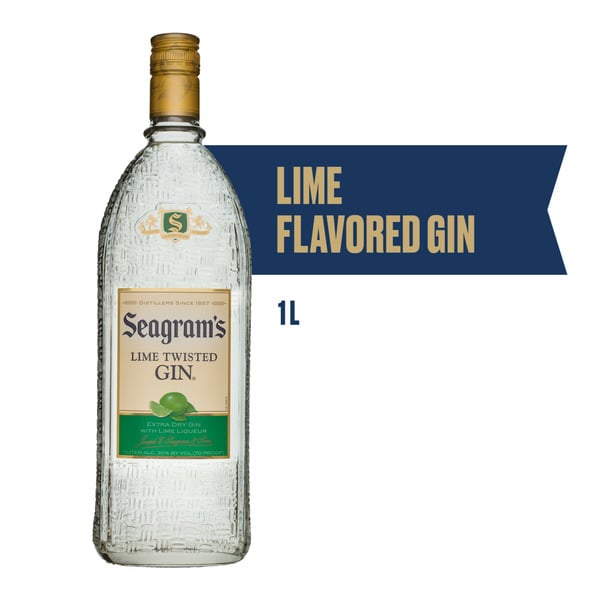 Spirits Seagrams Gin Twisted Lime Flavored Gin hero