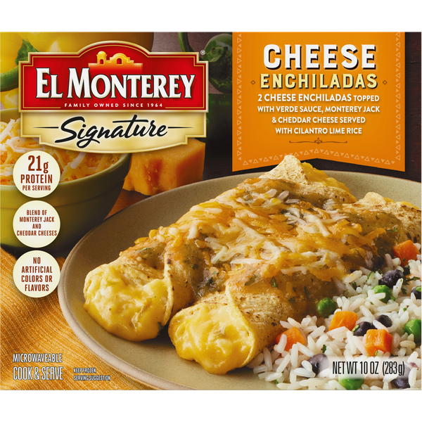 Frozen Meat & Seafood El Monterey Signature Cheese Enchiladas hero