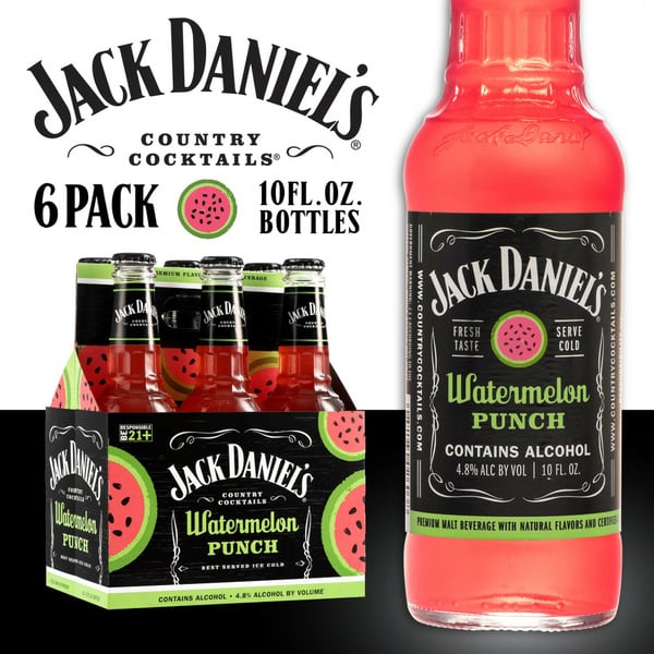 Flavored Malt Beverage Jack Daniel's Country Cocktails Watermelon Punch hero