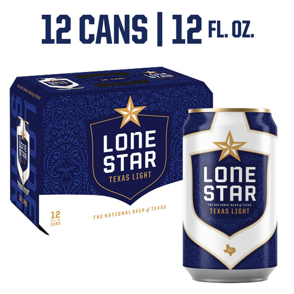 Beers & Coolers Lone Star. Lager hero