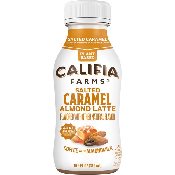 Refrigerated Califia Farms Salted Caramel Cold Brew Coffee with Almondmilk hero