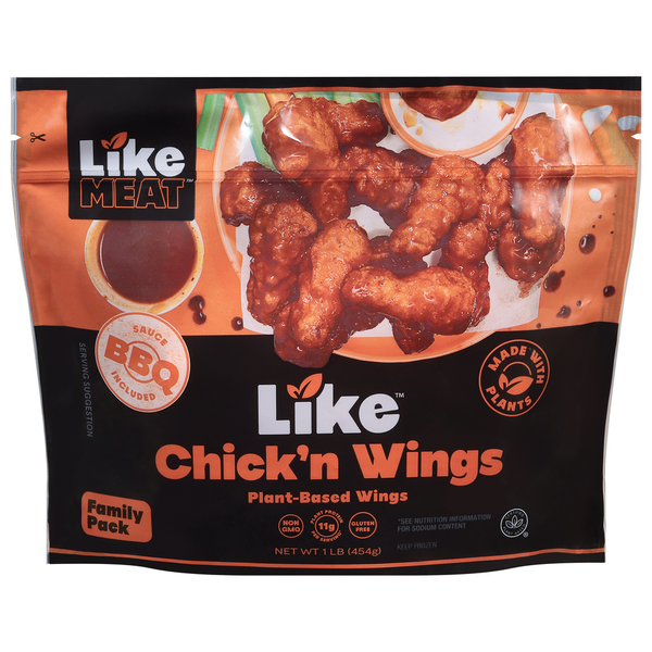 Prepared Meals LikeMeat Chick'n Wings, Plant-Based, Family Pack hero