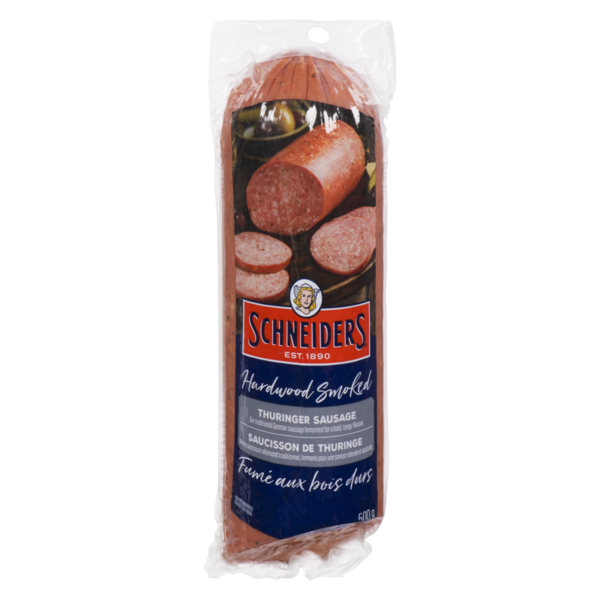 Lunch Meat Schneiders Hardwood Smoked Thuringer Sausage hero