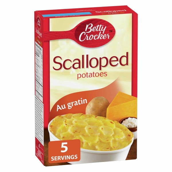 Instant Foods Betty Crocker Scalloped Potatoes, Au Gratin hero