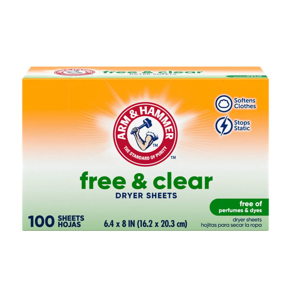 Laundry Arm & Hammer Fabric Softener Sheets hero