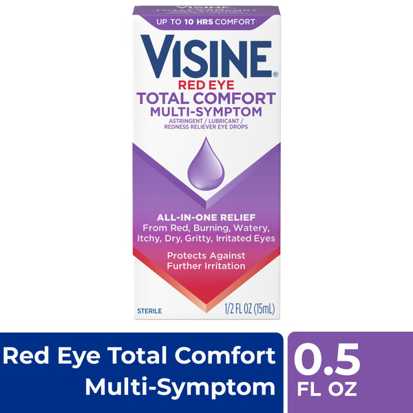 Eye & Ear Care VISINE Red Eye Total Comfort Multi-Symptom Eye Drops hero